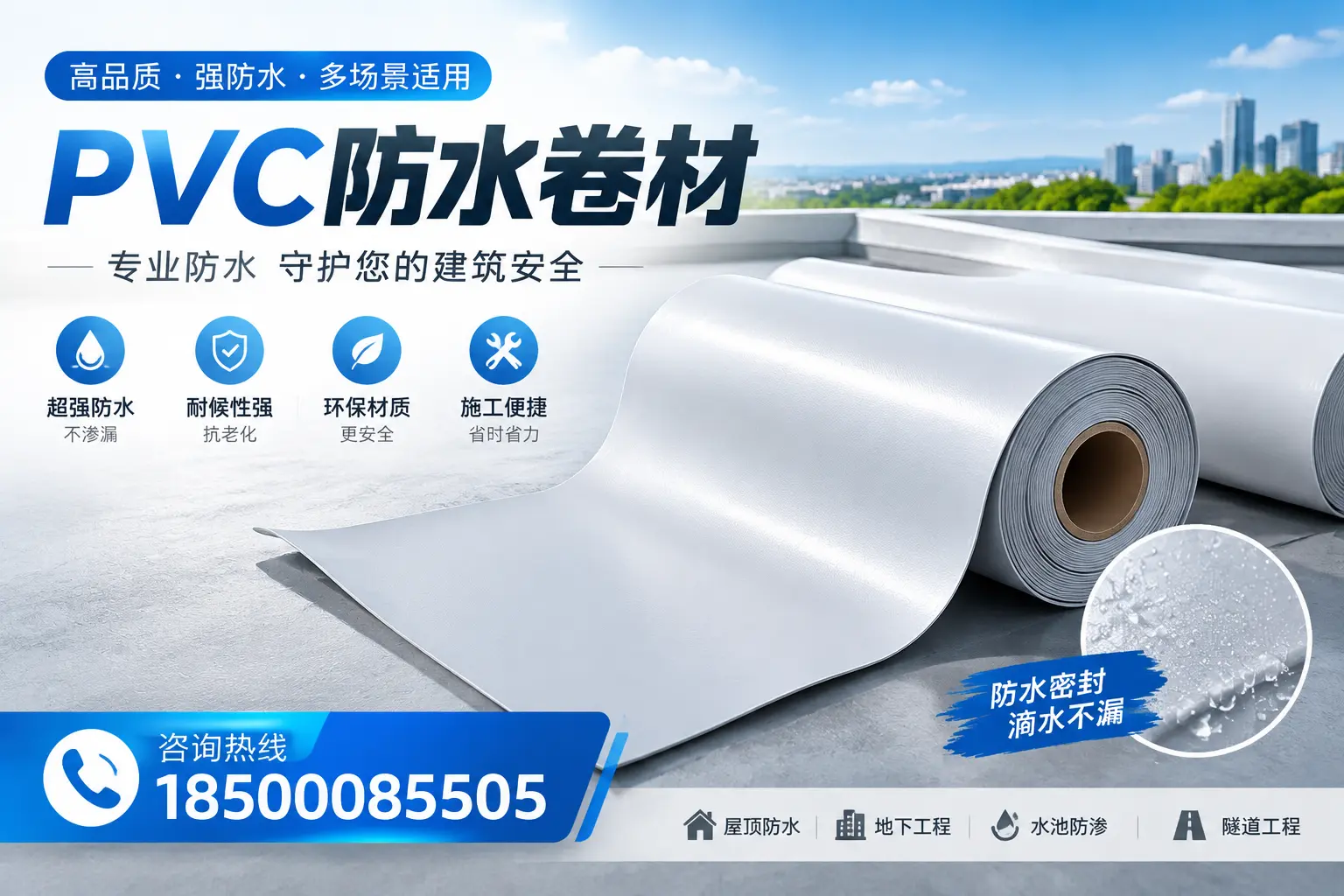 PVC防水卷材的市场竞争分析,新余品牌选择参考